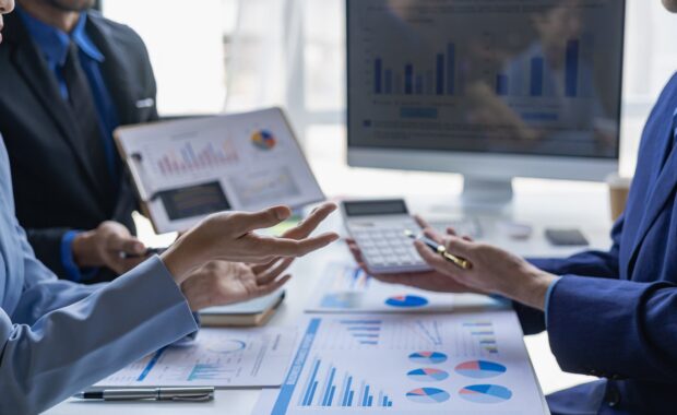 Government Contract Consultant reviewing audits