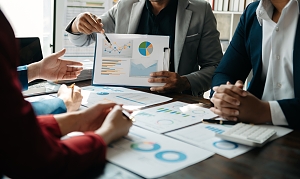 Government contract researchers present data